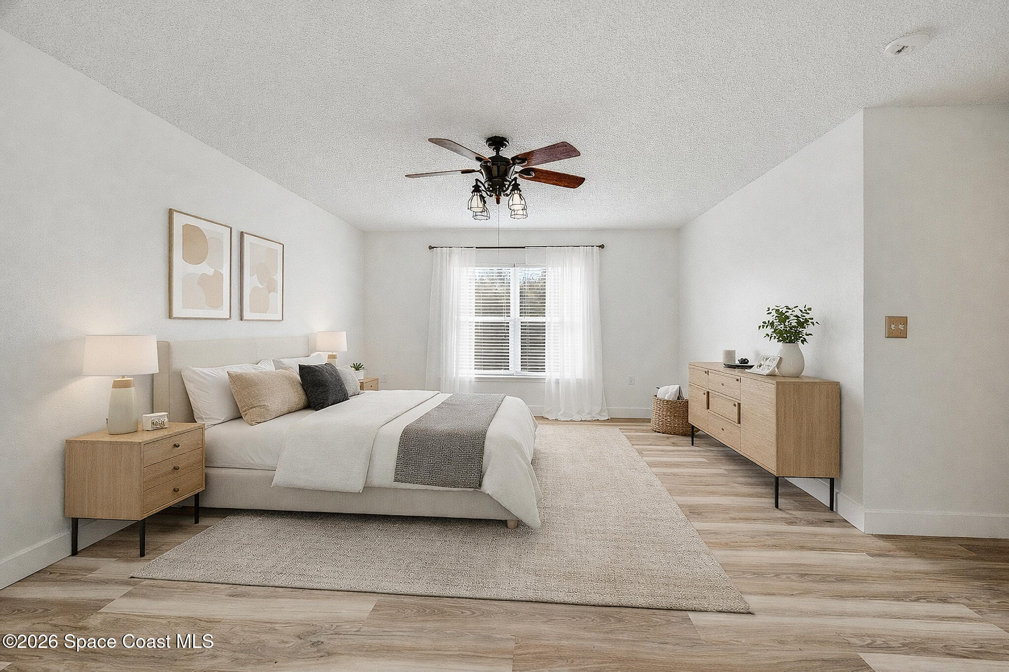 2250 Spring Creek Circle Palm Bay, FL 32905 - Photo 63 of 84 a bedroom with a bed and window