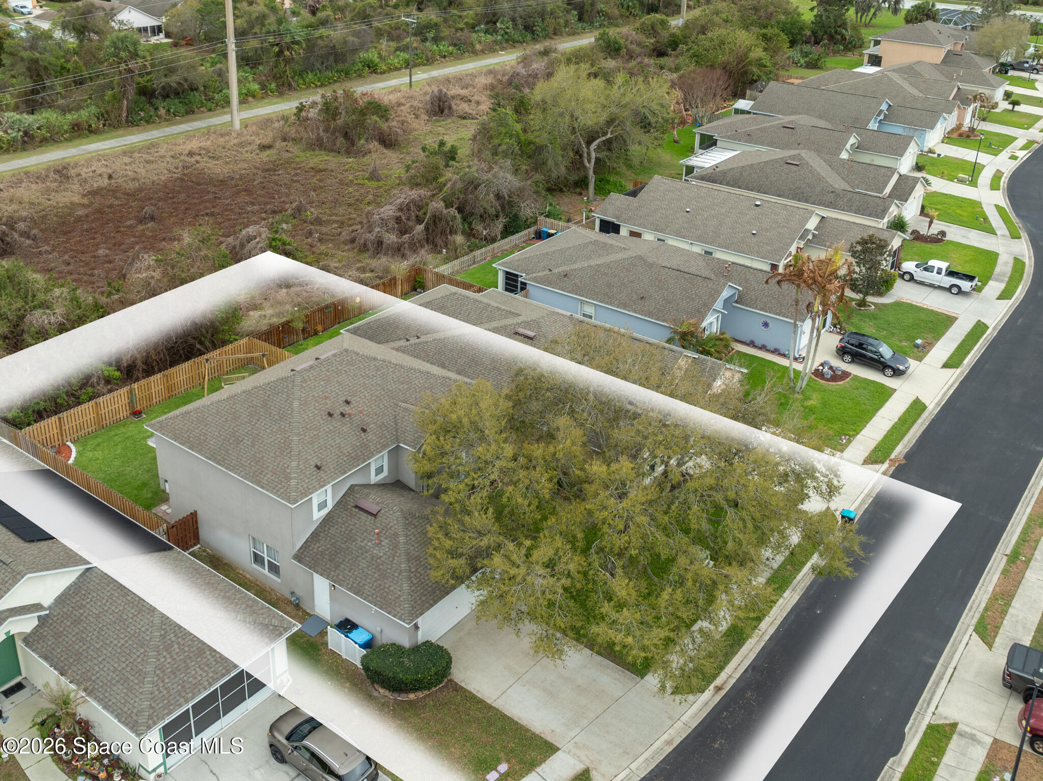 2250 Spring Creek Circle Palm Bay, FL 32905 - Photo 80 of 84 a view of a yard with an outdoor seating