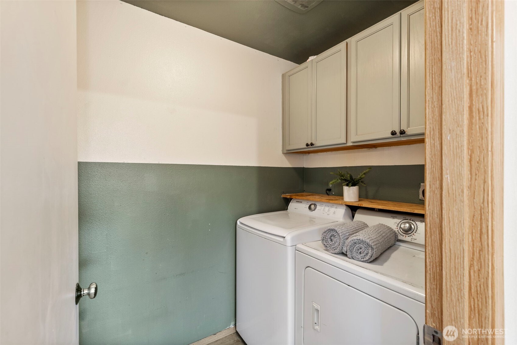 421 Northeast Cutlass Way Belfair, WA 98528 - Photo 13 of 35 a utility room with dryer and washer