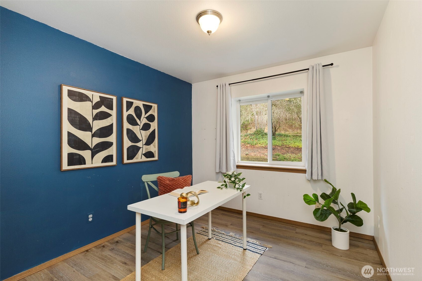 421 Northeast Cutlass Way Belfair, WA 98528 - Photo 20 of 35 a workspace with furniture and window