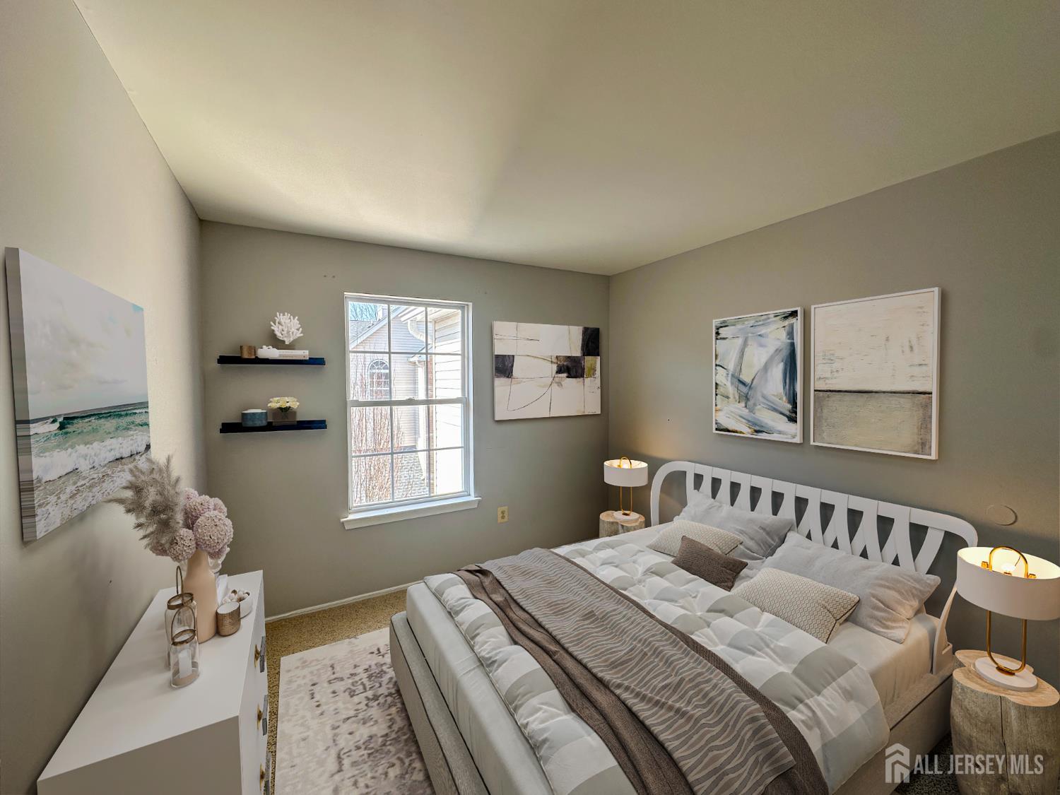 1212 Plymouth Road North Brunswick, NJ 08902 - Photo 12 of 27 a bedroom with a bed and a window