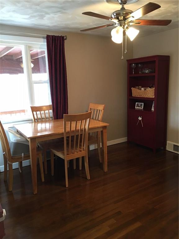 121 Rockingham Road Pittsburgh, PA 15238 - Photo 8 of 23 Dining Room - Refinished Hardwood, Opens to Living Room Area