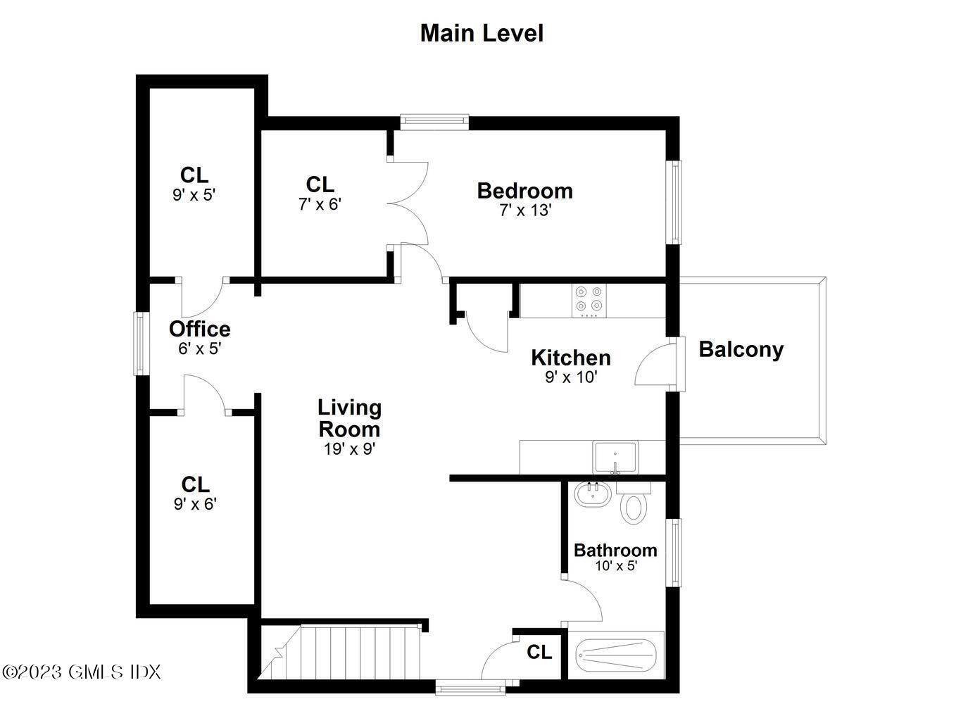 16 Division Street, Unit B Greenwich, CT 06830 - Photo 10 of 12 Main Level