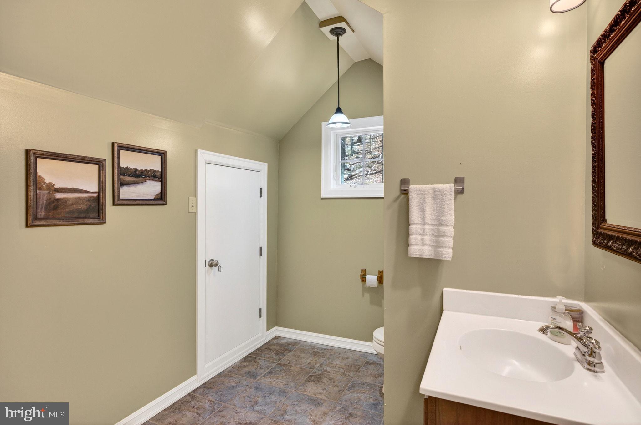 154 Kickapoo Drive Hazleton, PA 18202 - Photo 41 of 87 Charming bathroom with artistic flair.