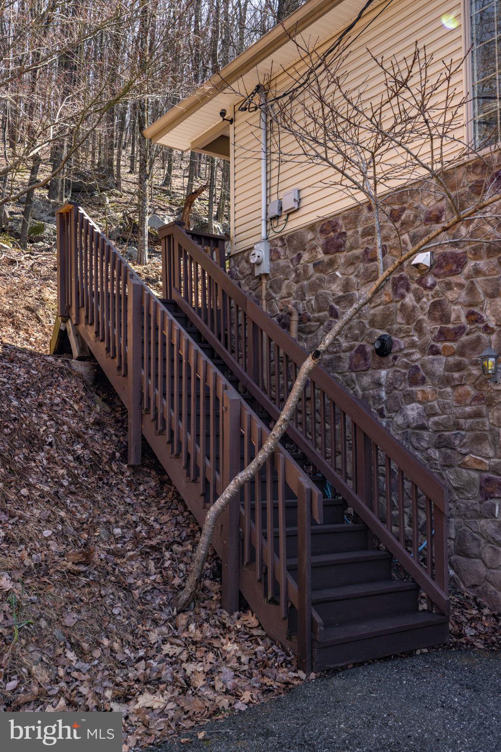 154 Kickapoo Drive Hazleton, PA 18202 - Photo 7 of 87 Charming steps to a woodland retreat.