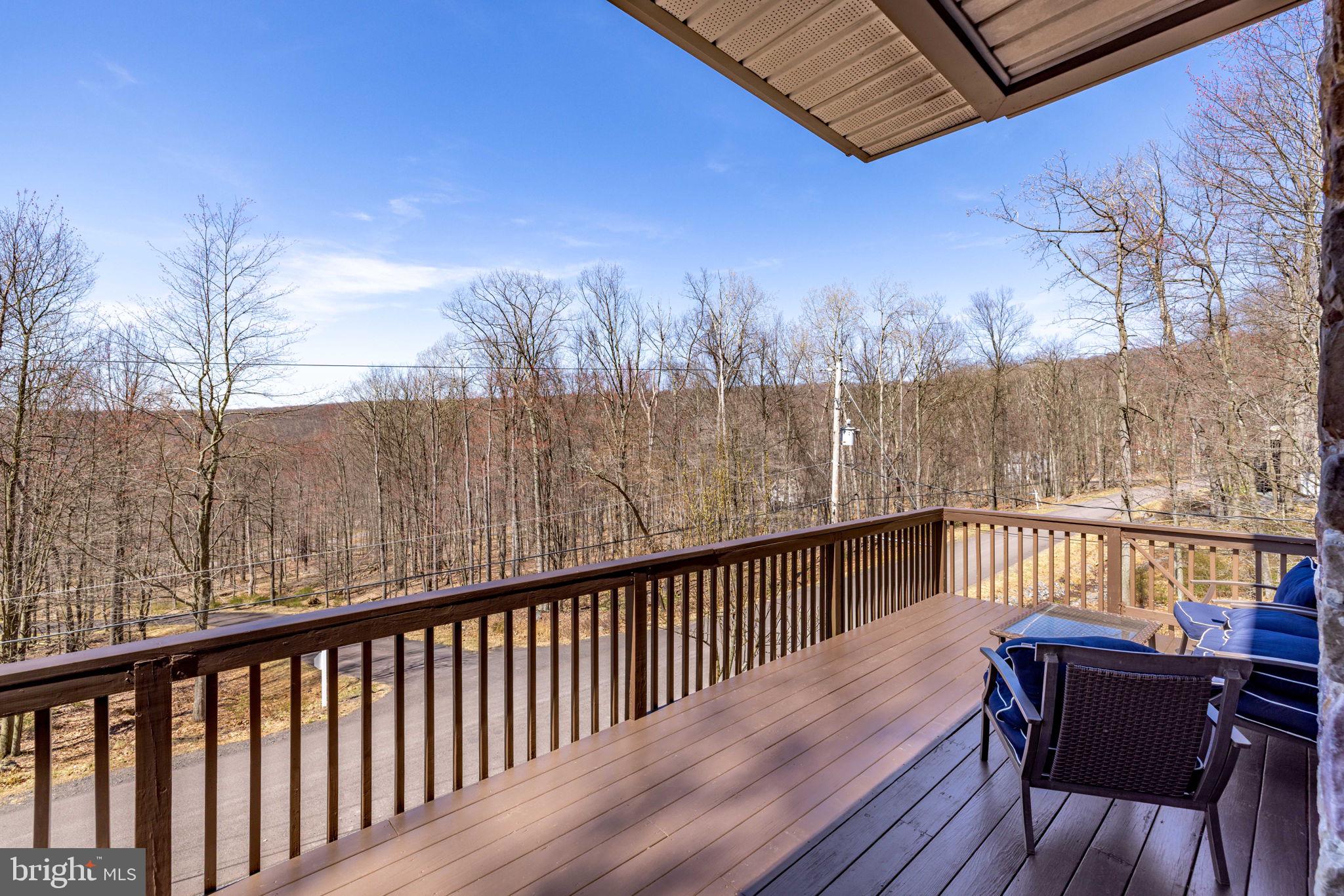 154 Kickapoo Drive Hazleton, PA 18202 - Photo 10 of 87 Serene deck with forest views.
