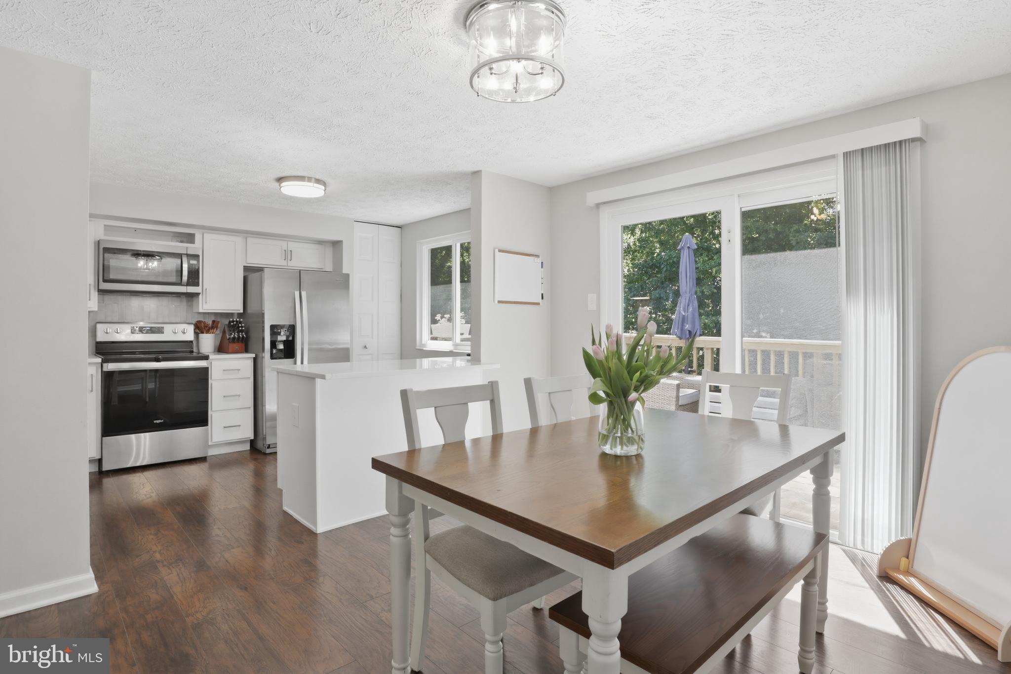 8033 Orange Plank Road Springfield, VA 22153 - Photo 3 of 26 Dining area opens to deck views