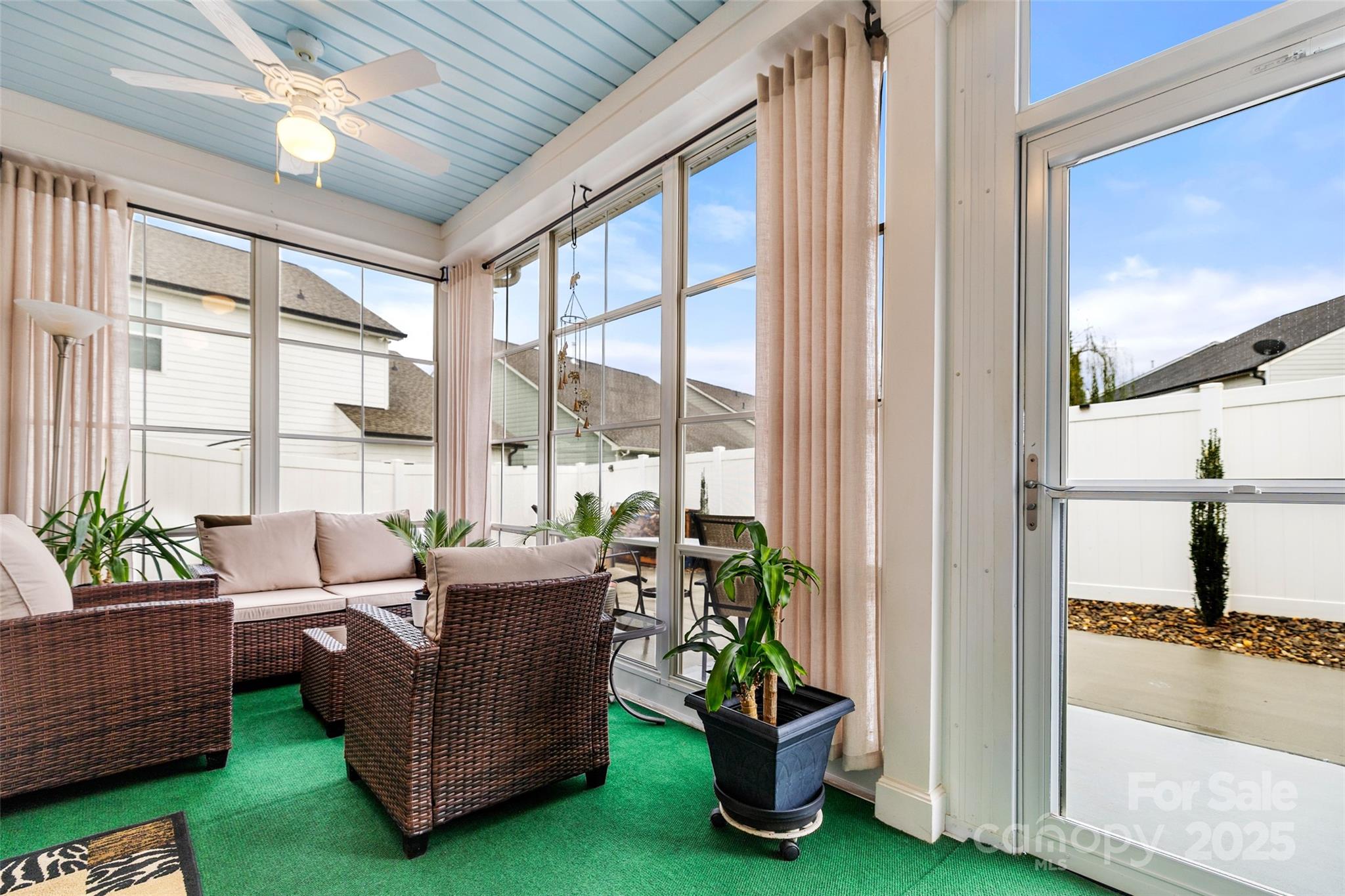 23115 Goose Down Lane Lancaster, SC 29720 - Photo 15 of 45 a living room with furniture and a potted plant