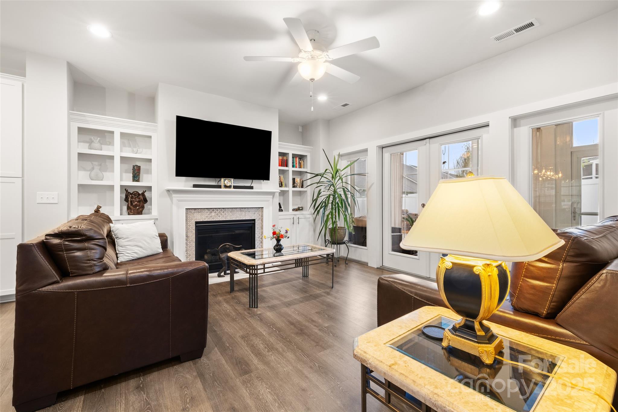 23115 Goose Down Lane Lancaster, SC 29720 - Photo 10 of 45 a living room with furniture fireplace and flat screen tv