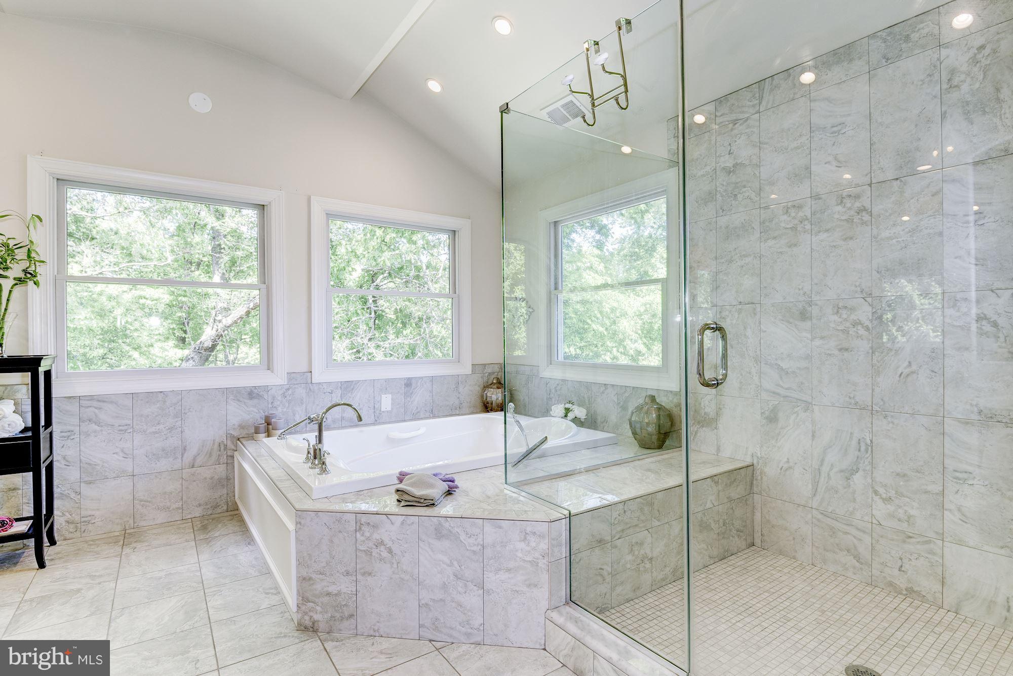 1523 Blue Meadow Road Potomac, MD 20854 - Photo 18 of 29 Master Bathroom Boasts Custom Double Vanity