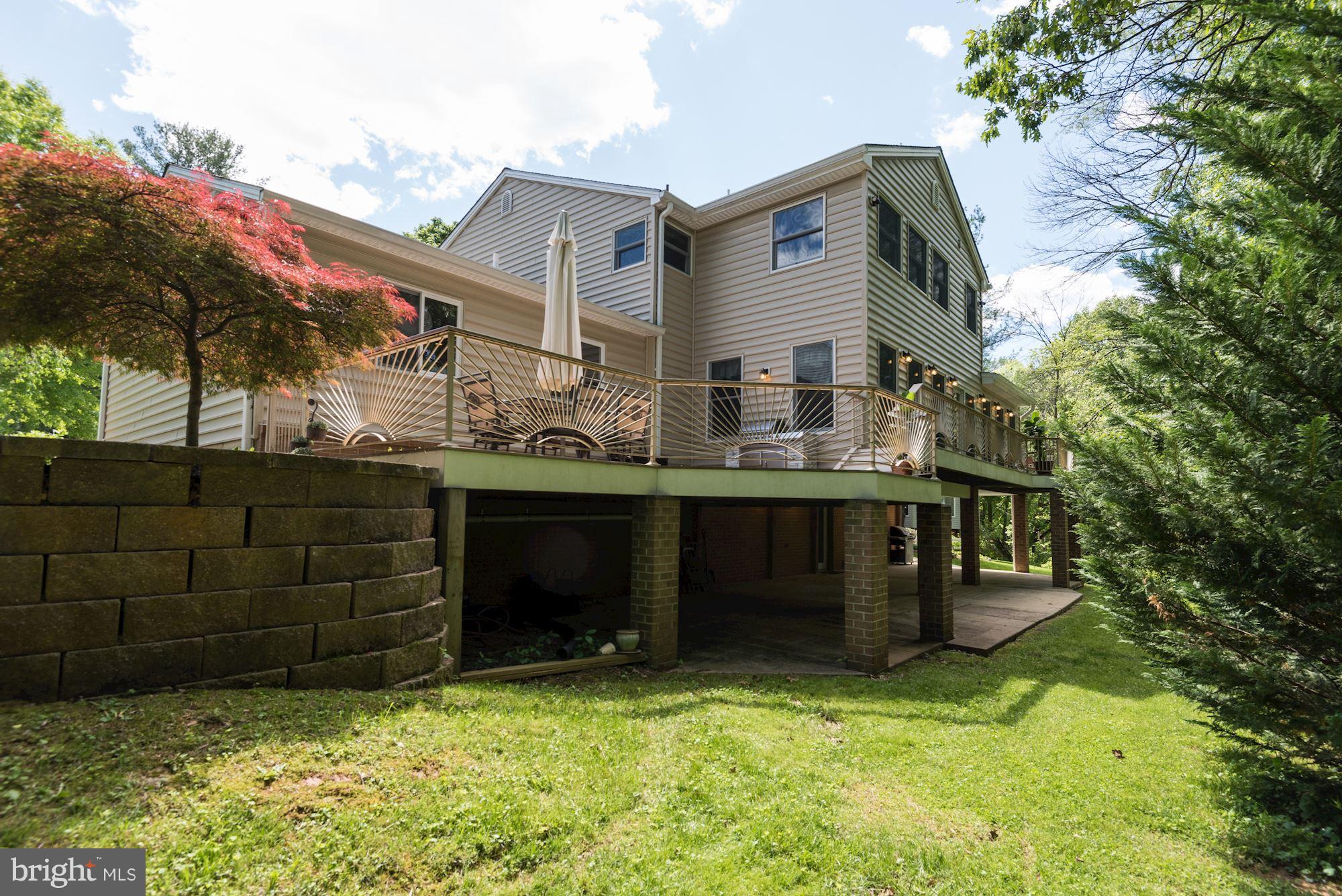 1523 Blue Meadow Road Potomac, MD 20854 - Photo 28 of 29 Rear Elevation and Grounds