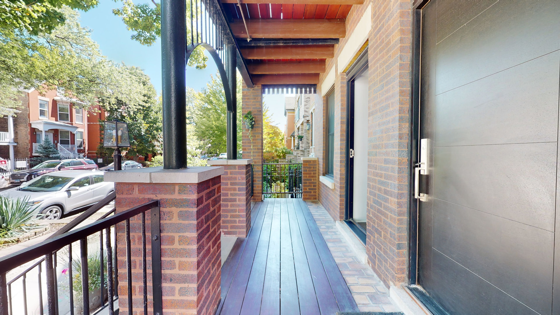 1543 West George Street, Unit 1 Chicago, IL 60657 - Photo 17 of 18 a view of balcony with furniture
