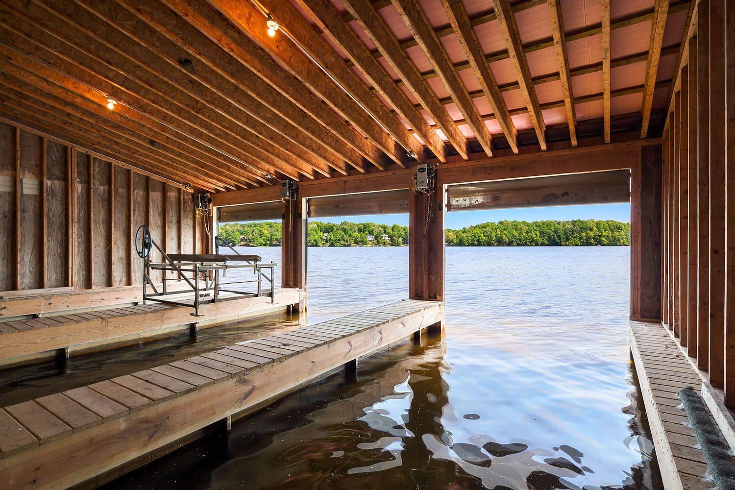 6044 North Beaune Road Ludington, MI 49431 - Photo 9 of 34 boathouse-interior