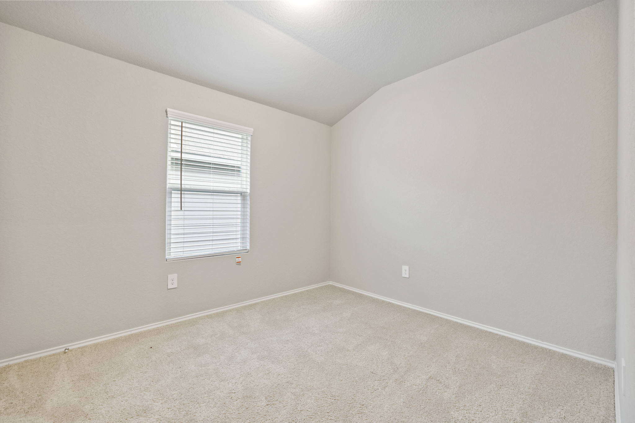 3209 Ridge Place Seguin, TX 78155 - Photo 18 of 23 Spare room with vaulted ceiling and light colored carpet