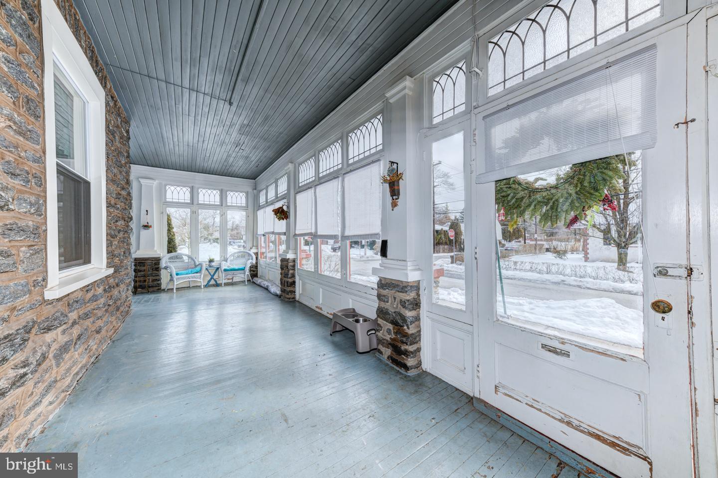 200 Bickley Road Glenside, PA 19038 - Photo 3 of 28 Wrap around sunroom with walls of windows.