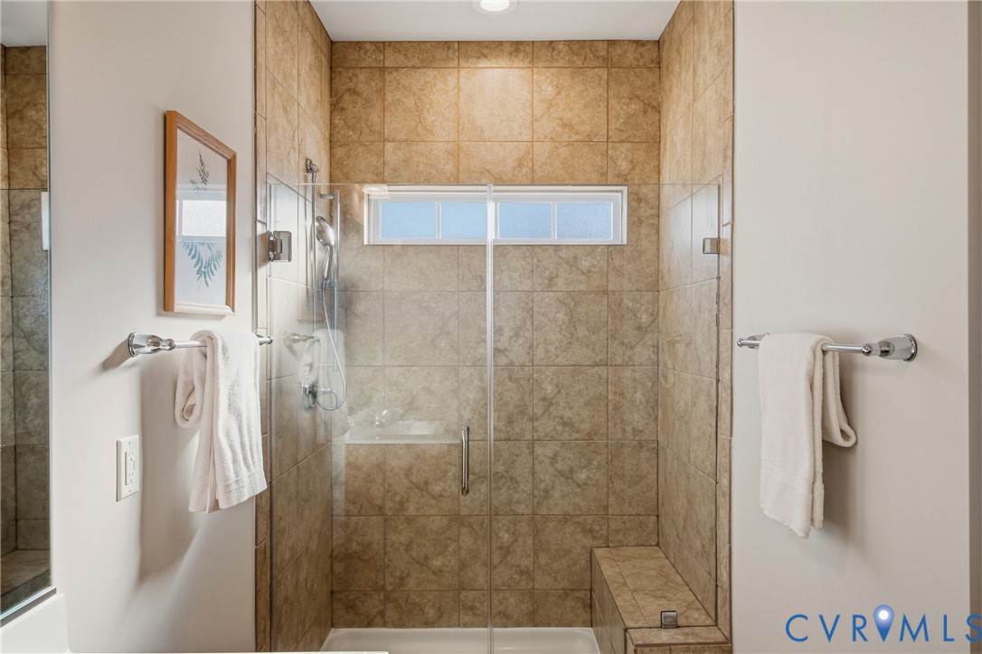 6101 Courage Trail Chester, VA 23831 - Photo 26 of 50 a bathroom with a shower