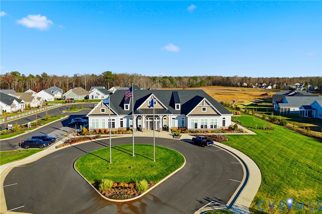 6101 Courage Trail Chester, VA 23831 - Photo 44 of 50 an aerial view of a house having outdoor space
