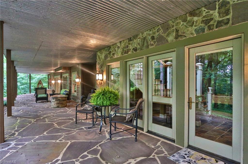 10901 Austin Traphill Road Traphill, NC 28685 - Photo 42 of 50 Beautiful downstairs patio