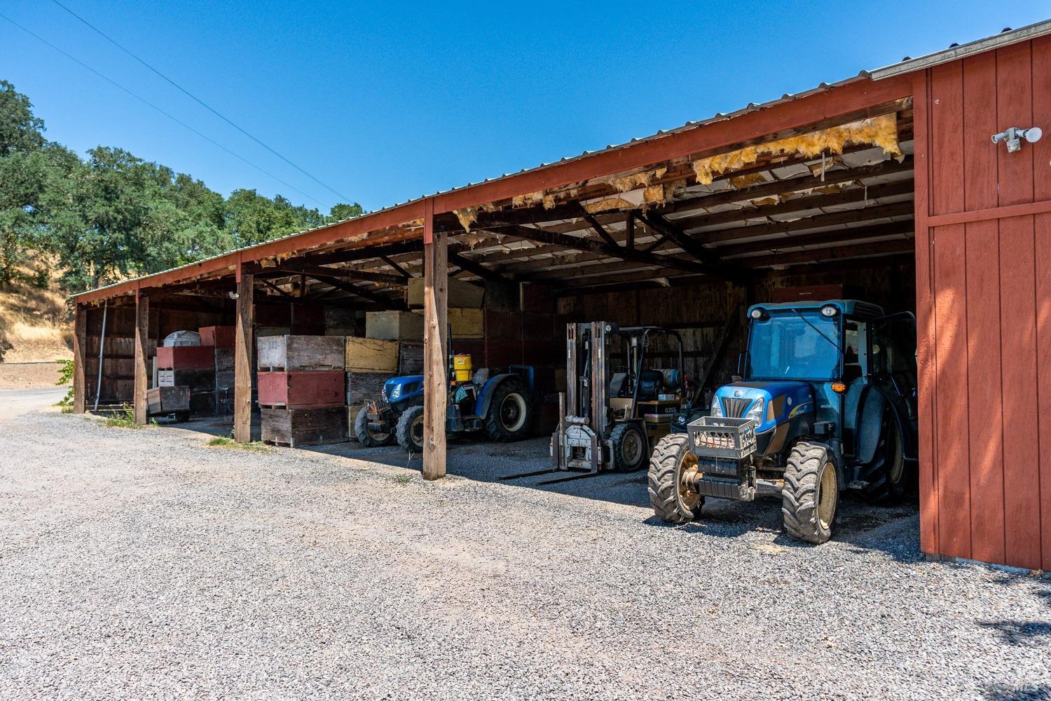 5700 Old River Road Ukiah, CA 95482 - Photo 35 of 56 a view of a car park in front of house