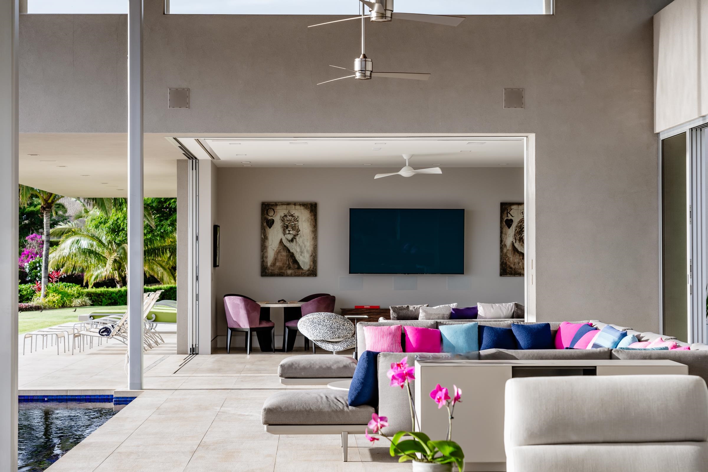 936 Punakea Loop Lahaina, HI 96761 - Photo 13 of 37 a living room with furniture and a flat screen tv