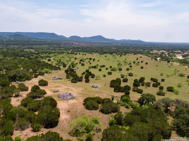 a view of city and mountain