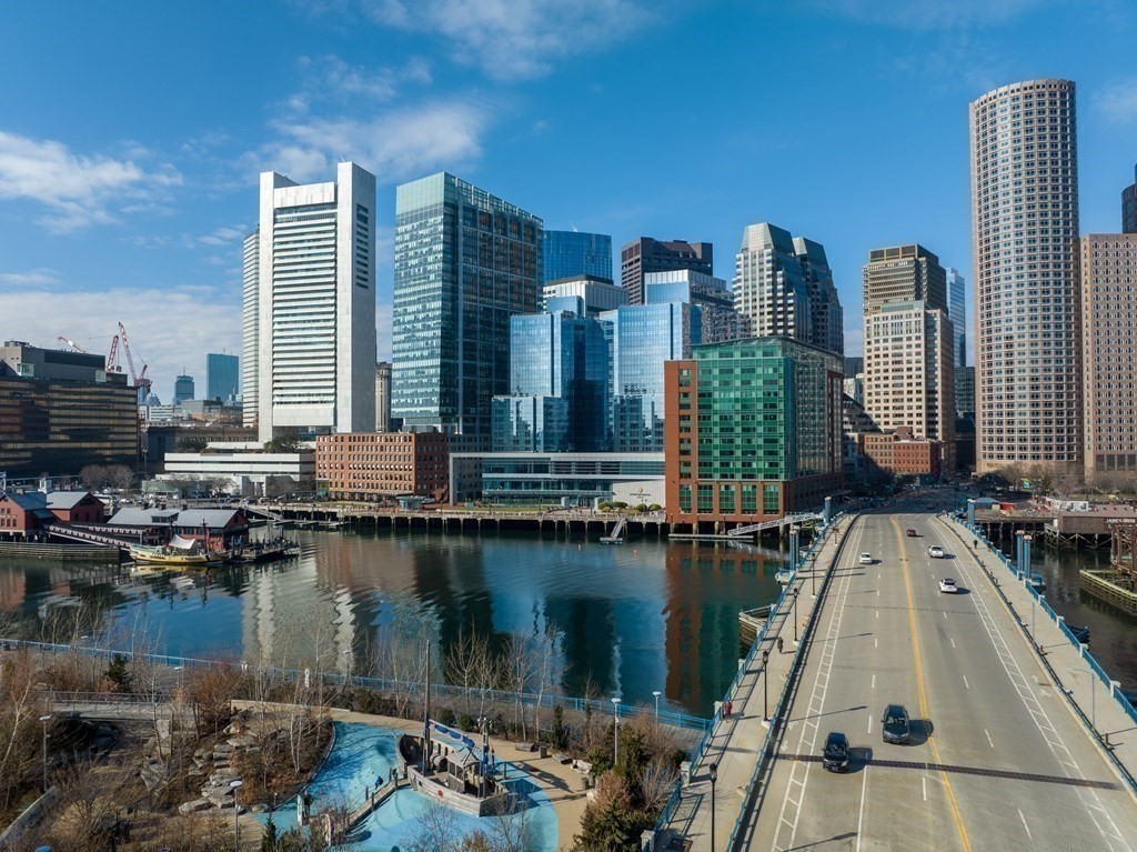 15 Sleeper Street, Unit 302 Boston, MA 02210 - Photo 29 of 35 a view of a city with tall buildings