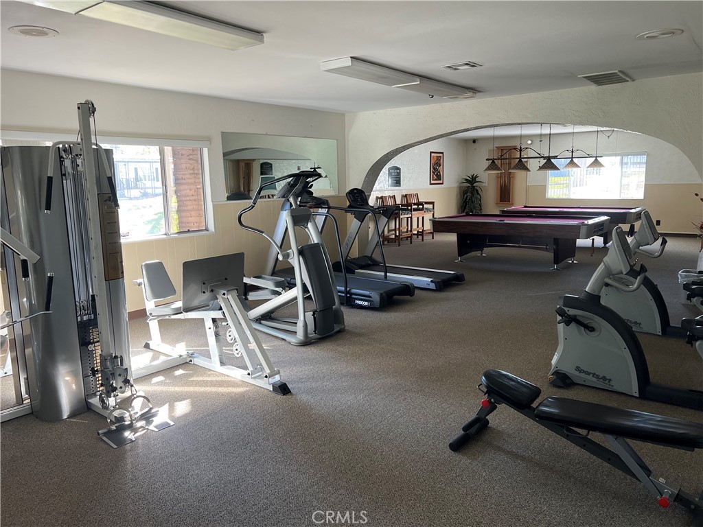 1001 West Lambert Road, Unit 284 La Habra, CA 90631 - Photo 28 of 28 a view of a room with gym equipment