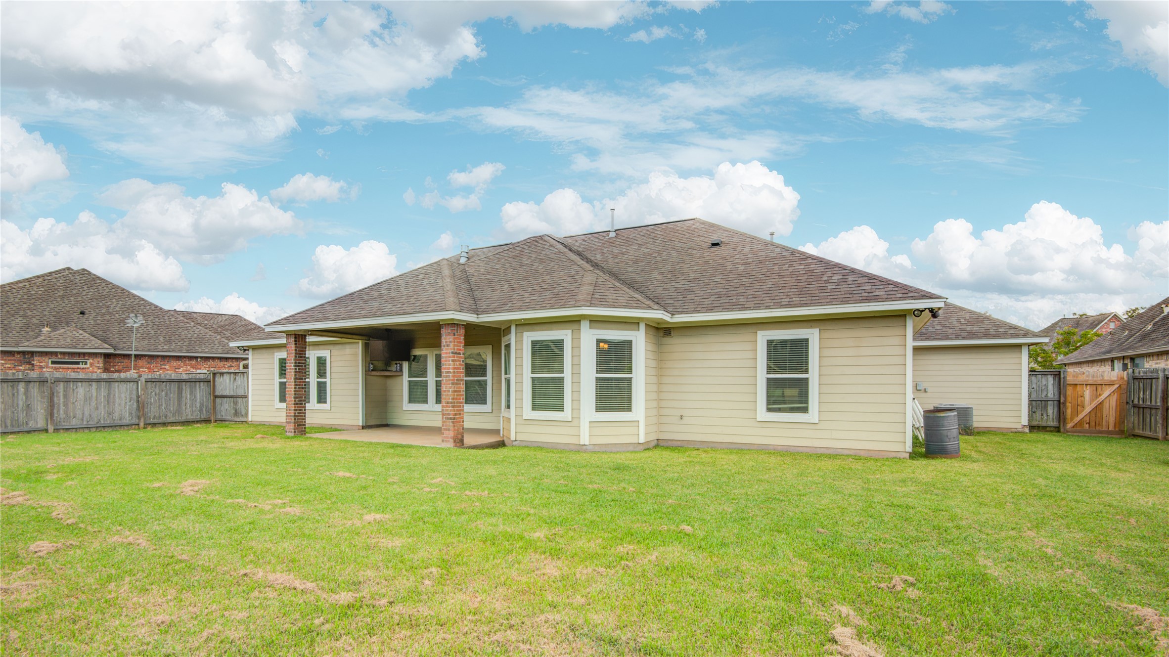 57 Red Maple Court Lake Jackson, TX 77566 - Photo 41 of 44 a view of a yard in front of a house