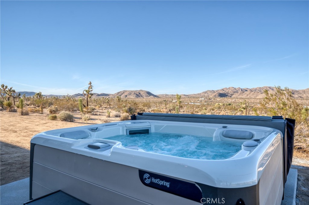 6737 Saddleback Road Joshua Tree, CA 92252 - Photo 44 of 65 a view of swimming pool from a terrace