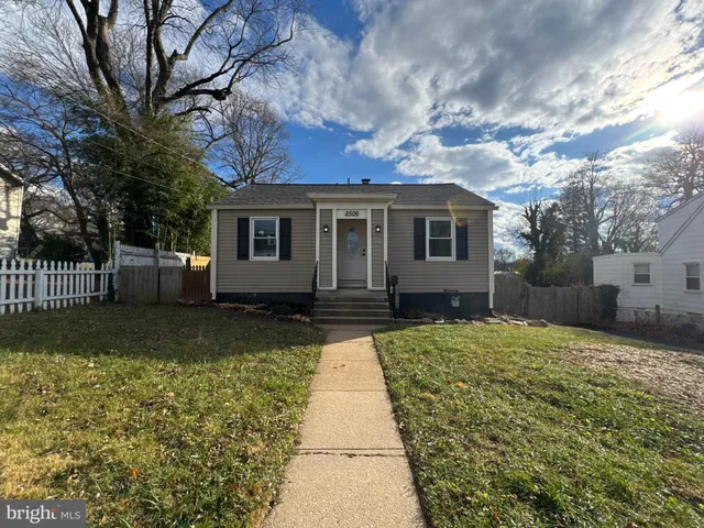 a backyard of a house