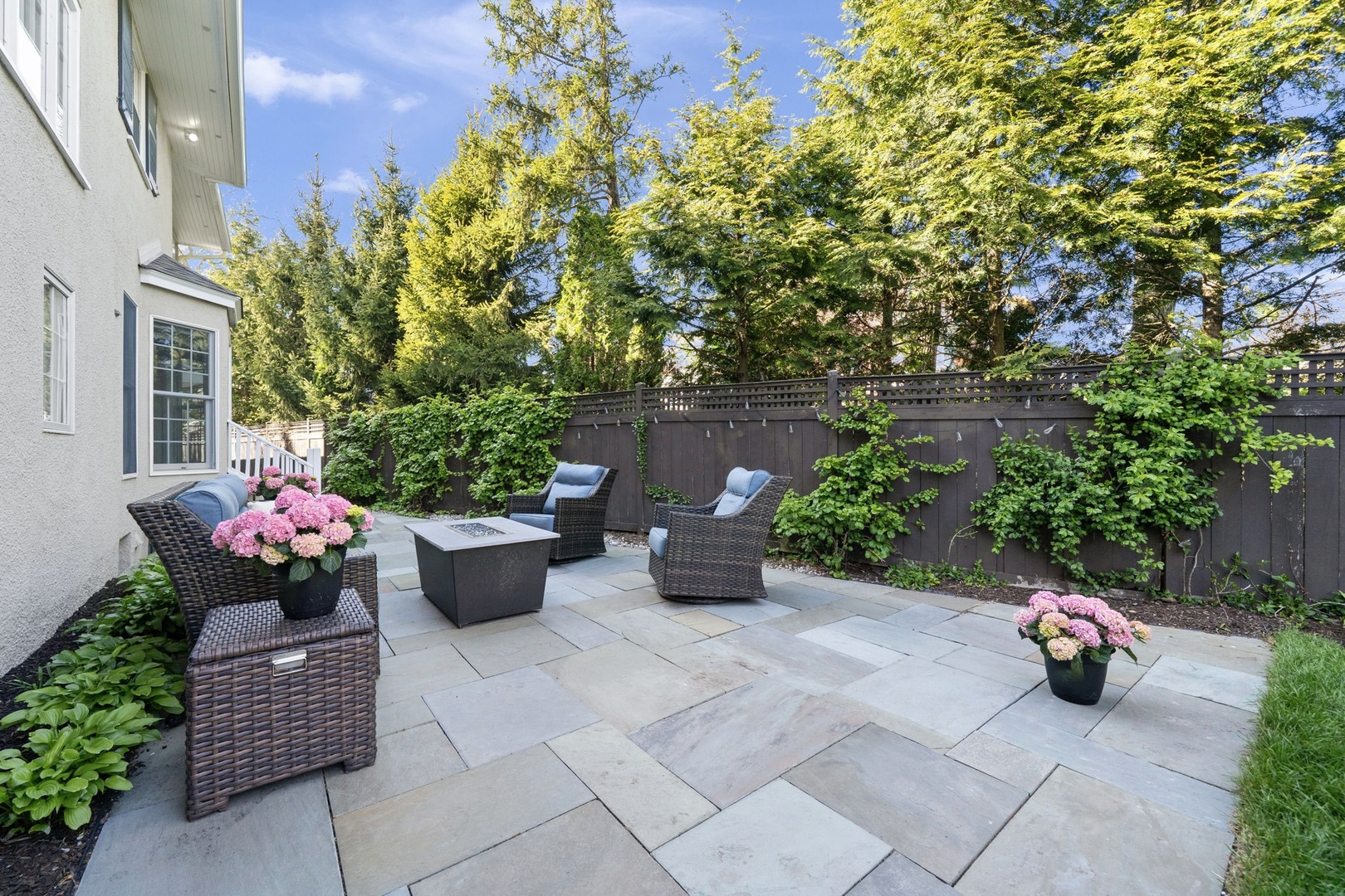 646 Prospect Avenue Winnetka, IL 60093 - Photo 7 of 22 a view of a garden with potted plants