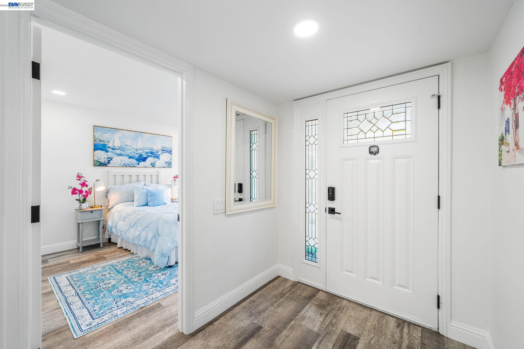 4019 Rennellwood Way Pleasanton, CA 94566 - Photo 9 of 48 a view of workspace with wooden floor and cabinet