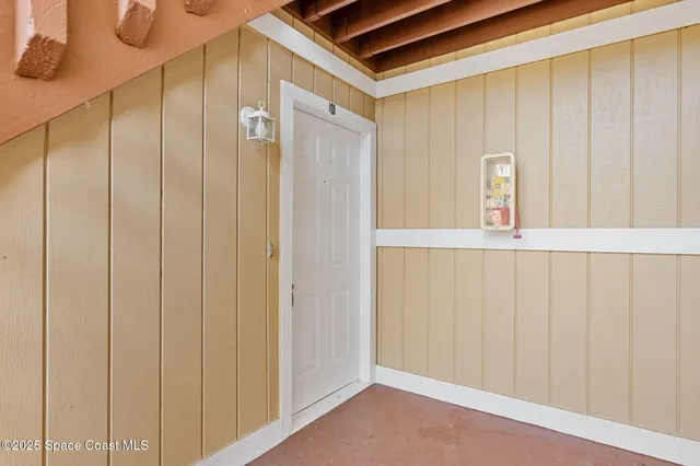 a view of a small space