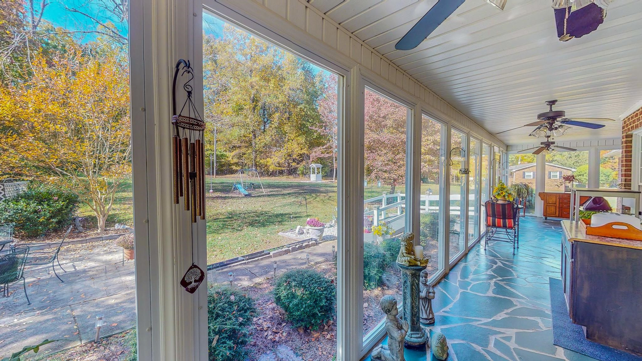 17 Richland Road Roxboro, NC 27574 - Photo 42 of 63 a view of a porch with garden