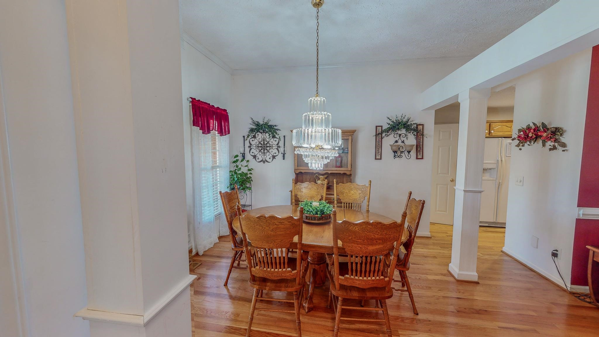 17 Richland Road Roxboro, NC 27574 - Photo 55 of 63 a view of a dining room with furniture and wooden floor