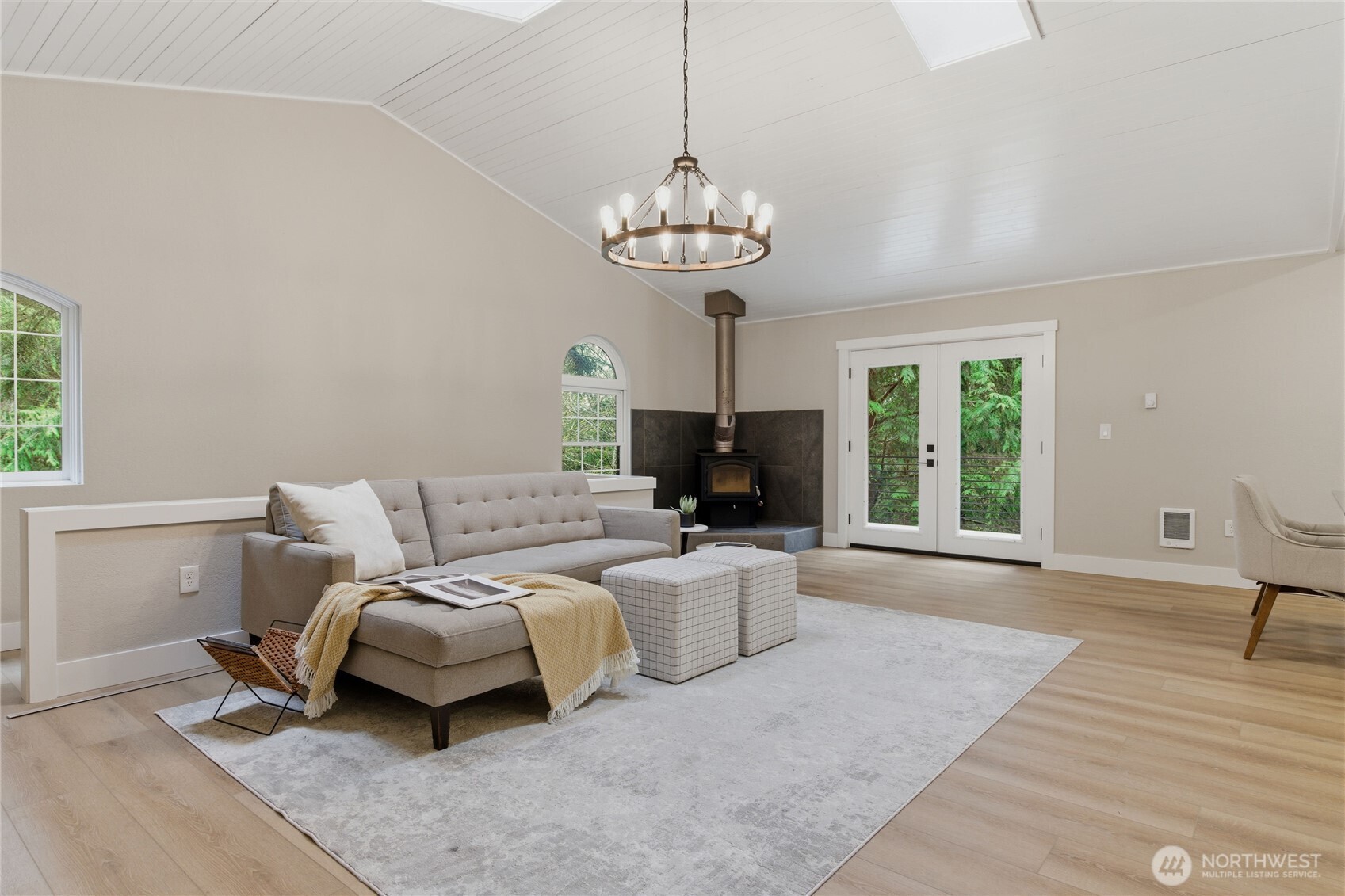 25816 178th Street Southeast Monroe, WA 98272 - Photo 14 of 40 a living room with furniture chandelier and a window