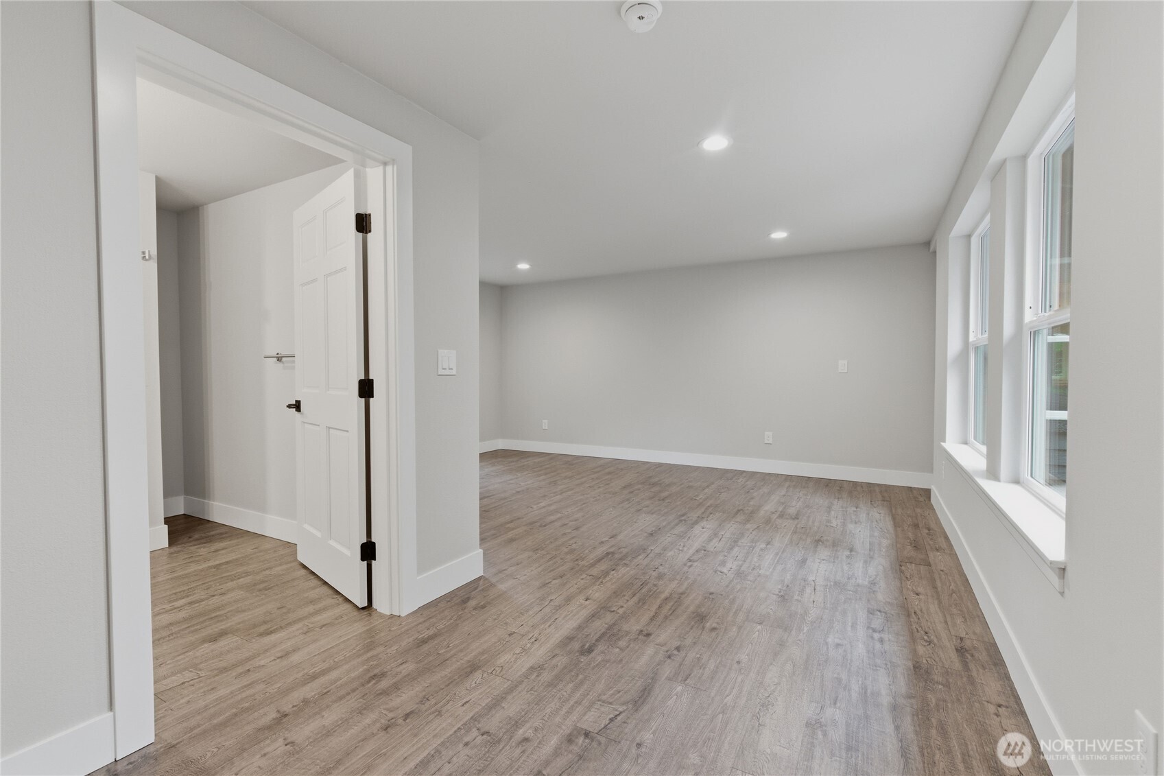 25816 178th Street Southeast Monroe, WA 98272 - Photo 28 of 40 wooden floor in an empty room with a window