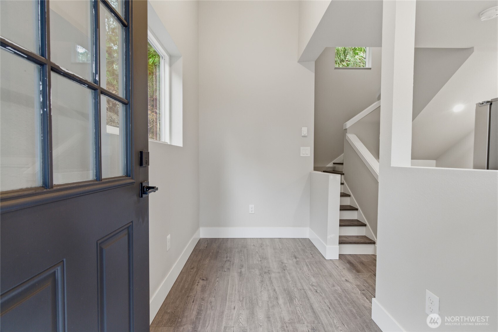 25816 178th Street Southeast Monroe, WA 98272 - Photo 32 of 40 a view of entryway with stairs and wooden floor