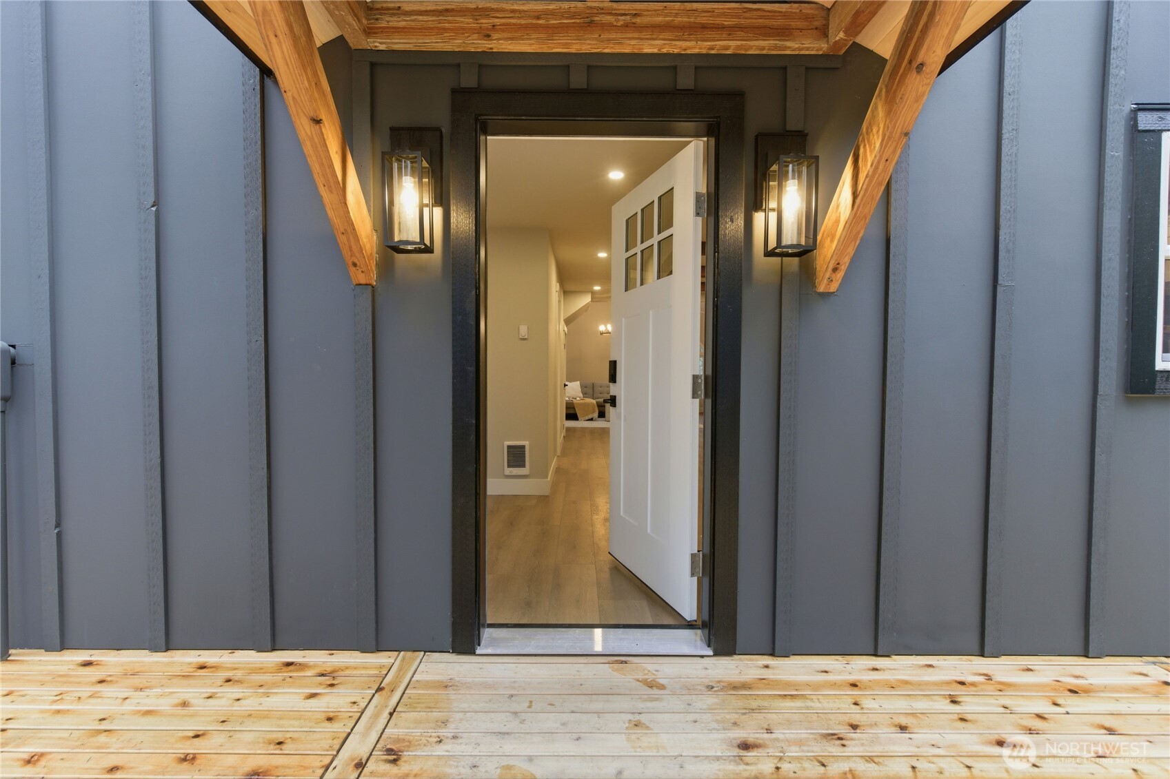 25816 178th Street Southeast Monroe, WA 98272 - Photo 4 of 40 a view of a wooden door