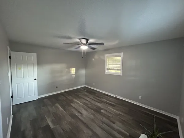 wooden floor in an empty room