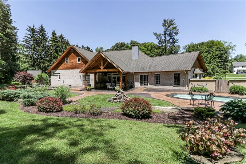 3743 Millers Run Road McDonald, PA 15057 - Photo 22 of 25 This is a view of the rear of the home. This is truly a families dream come true.