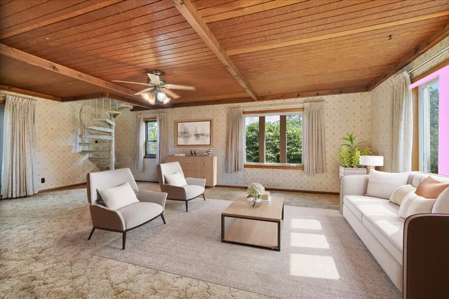 a kitchen with a sink a stove a refrigerator and cabinets
