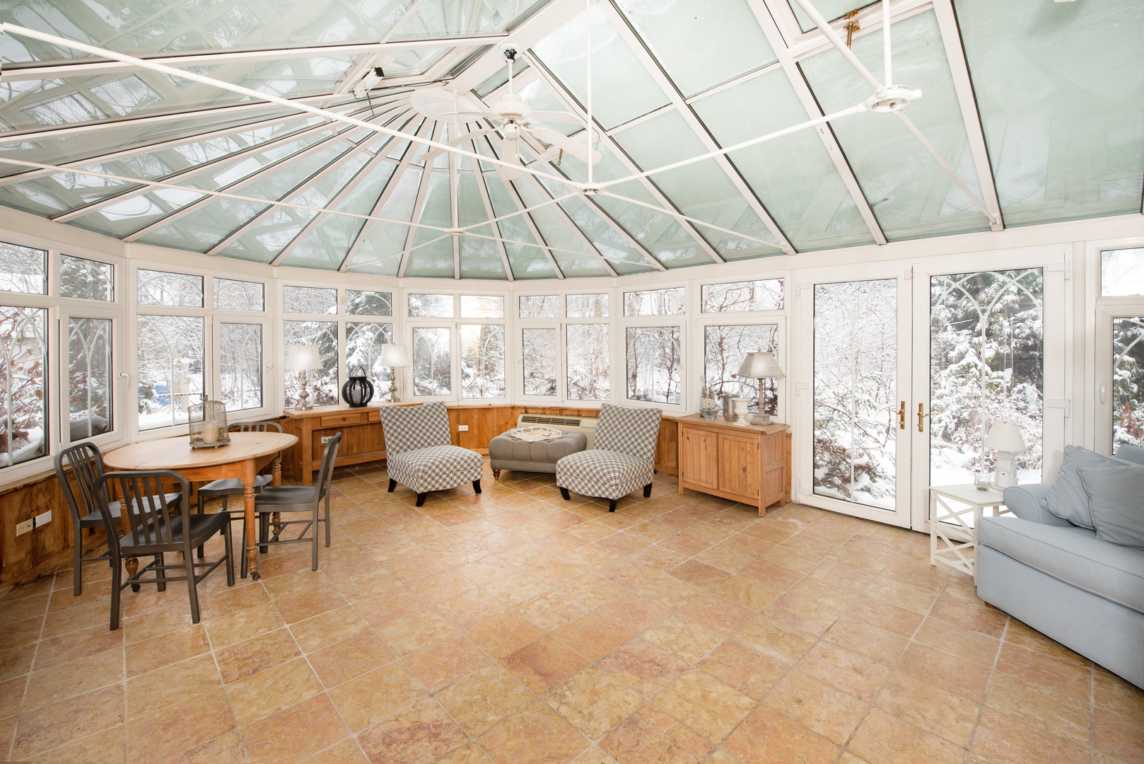 710 Walden Road Winnetka, IL 60093 - Photo 16 of 28 a living room with furniture and a flat screen tv