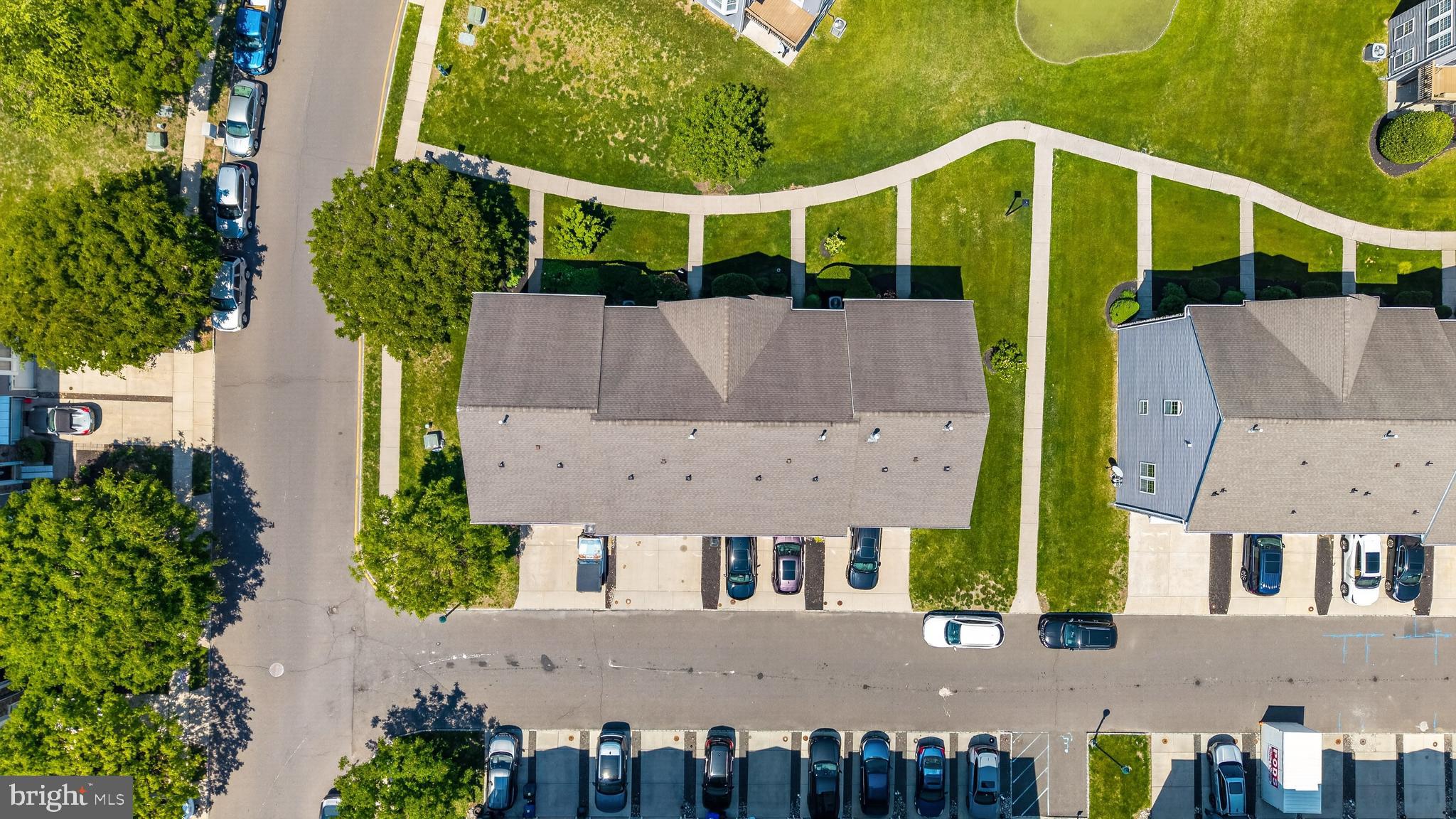 3 Swan Court Delran, NJ 08075 - Photo 29 of 34 an aerial view of a house with a yard and potted plants