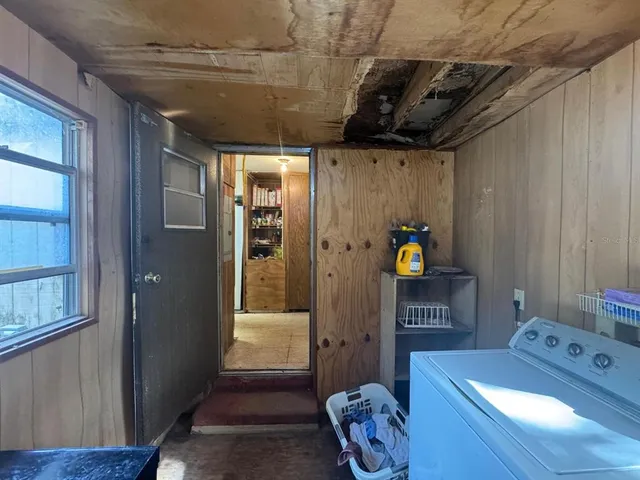 a very nice looking room with a wooden floor