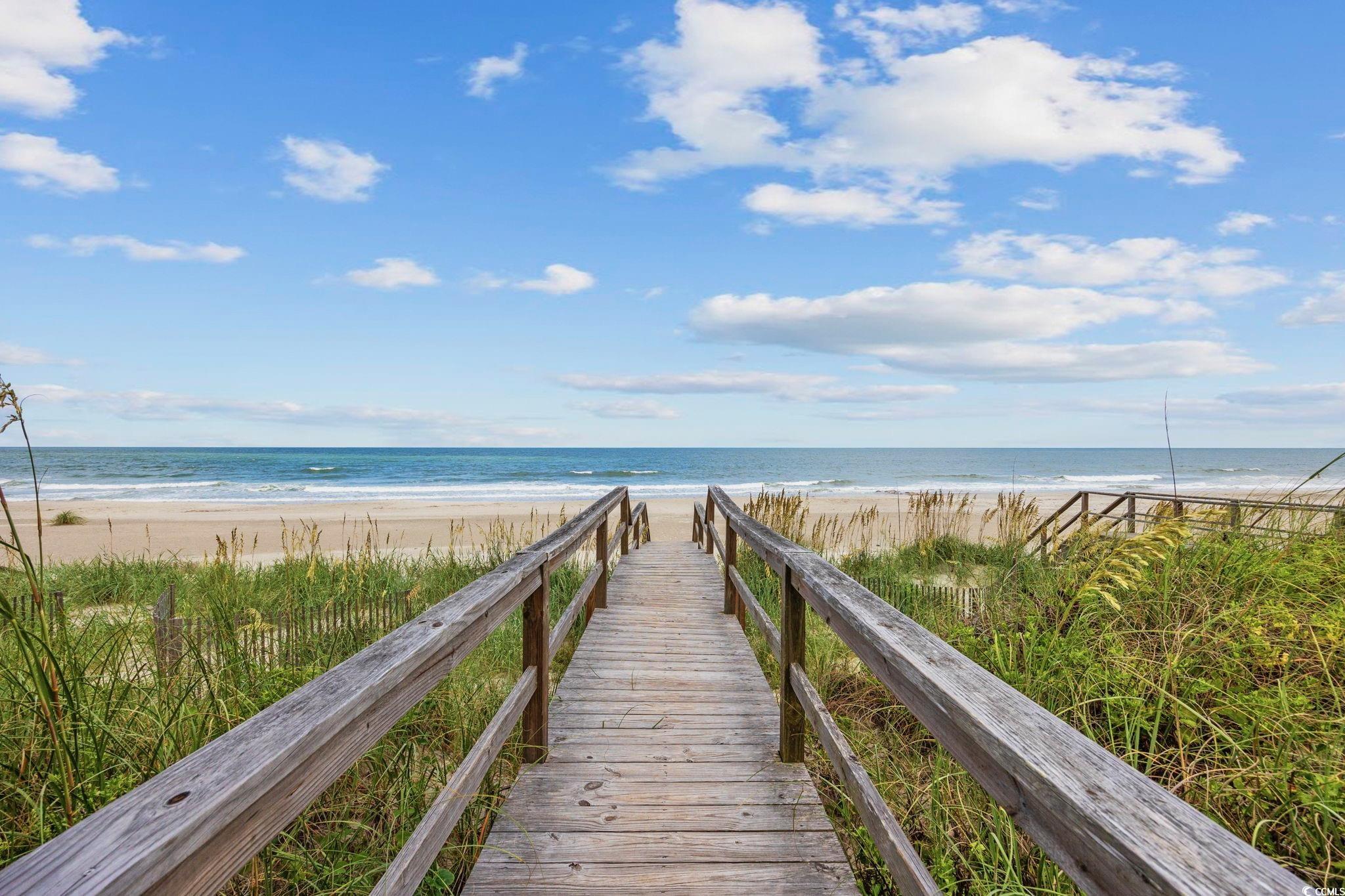 496 Myrtle Avenue Pawleys Island, SC 29585 - Photo 19 of 40 View of property's community with a water view and a beach view