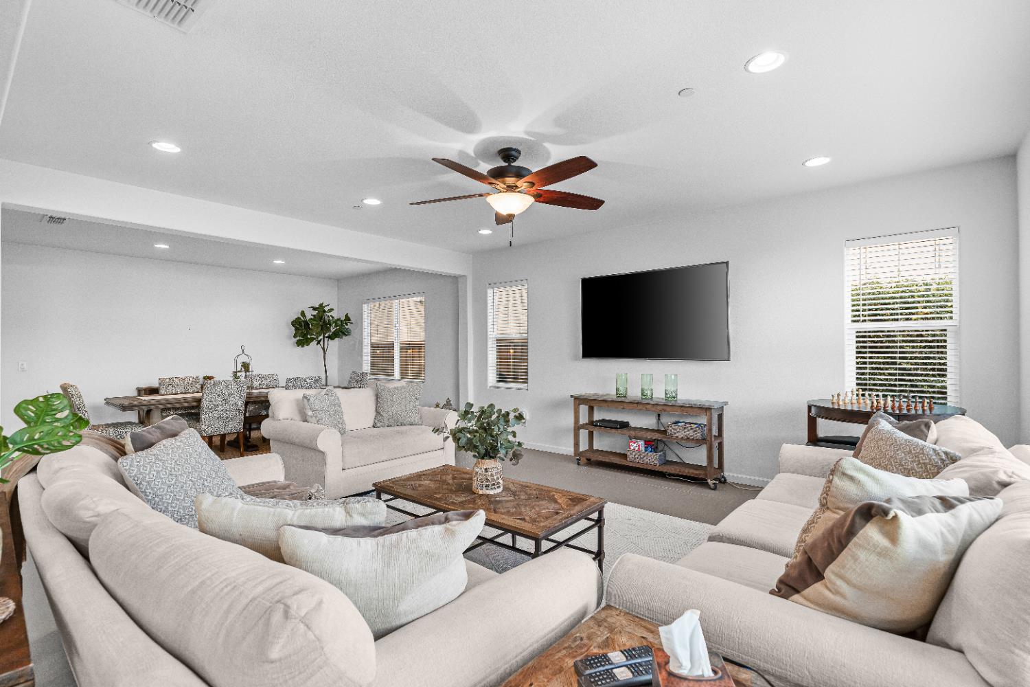 2305 Augusta Avenue Tracy, CA 95377 - Photo 14 of 91 a living room with furniture and a flat screen tv