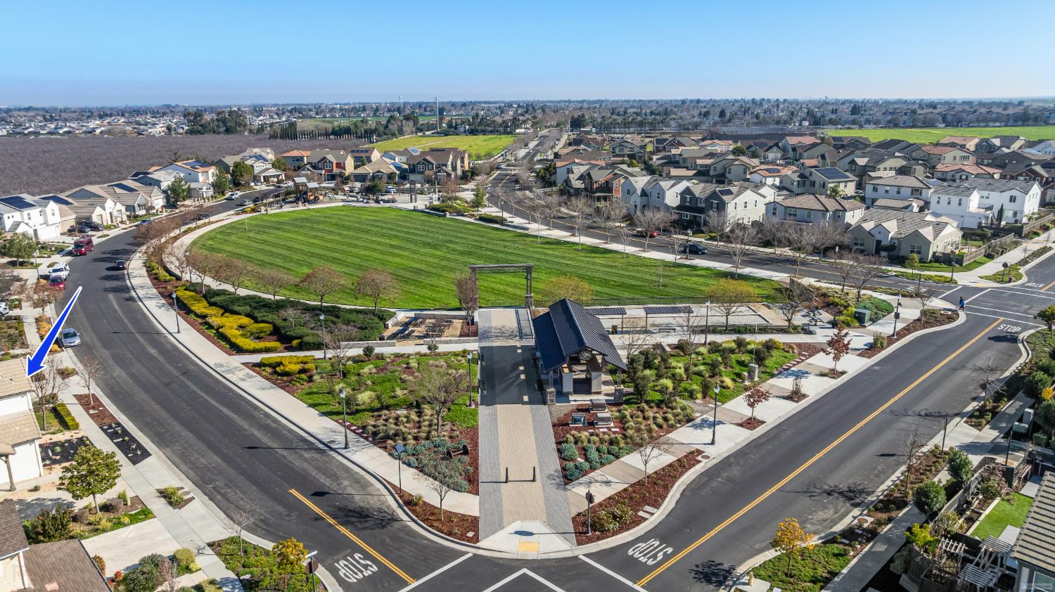 2305 Augusta Avenue Tracy, CA 95377 - Photo 69 of 91 a view of a city from a terrace