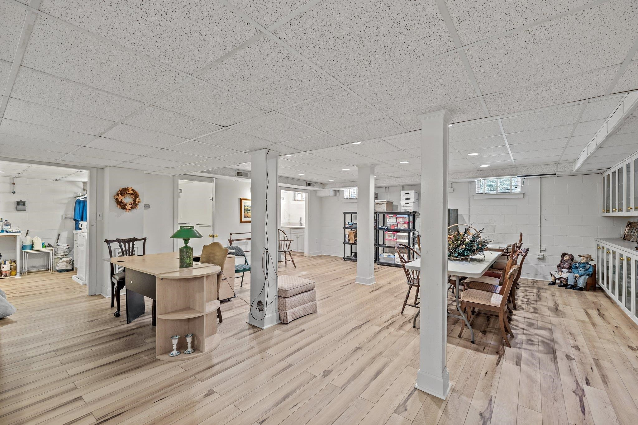3608 Dover Road Durham, NC 27707 - Photo 50 of 60 a living room with furniture and wooden floor