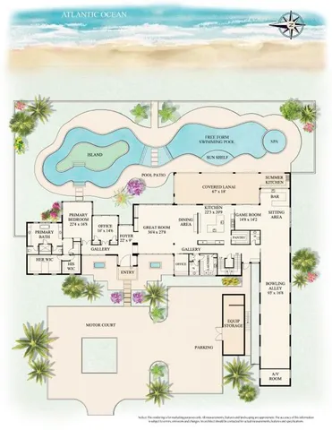 $35,000,000 | 3016 Southeast Dune Drive, Stuart, FL 34996